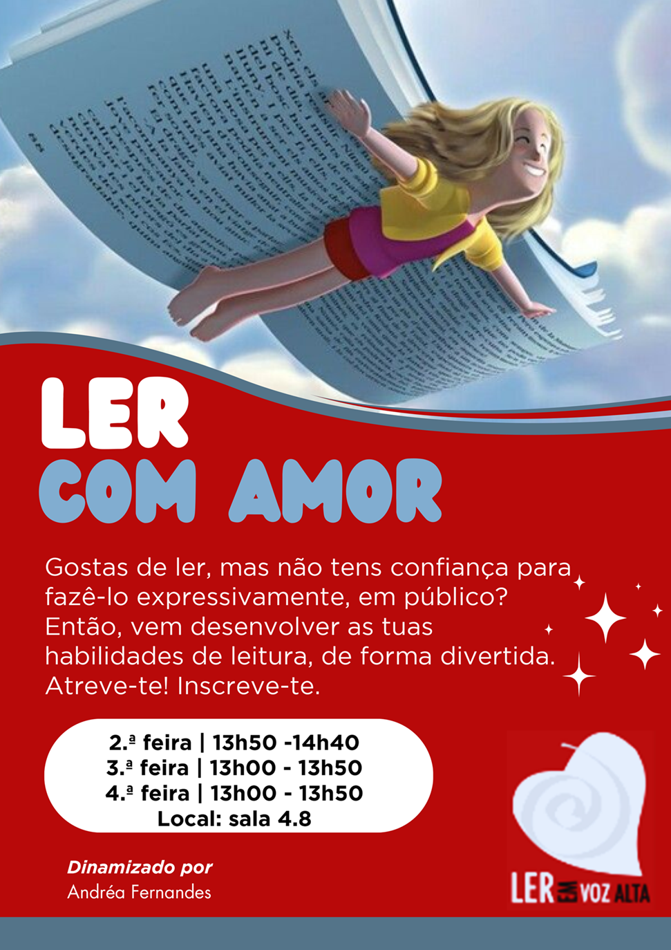 Cartaz Ler Com Amor ok