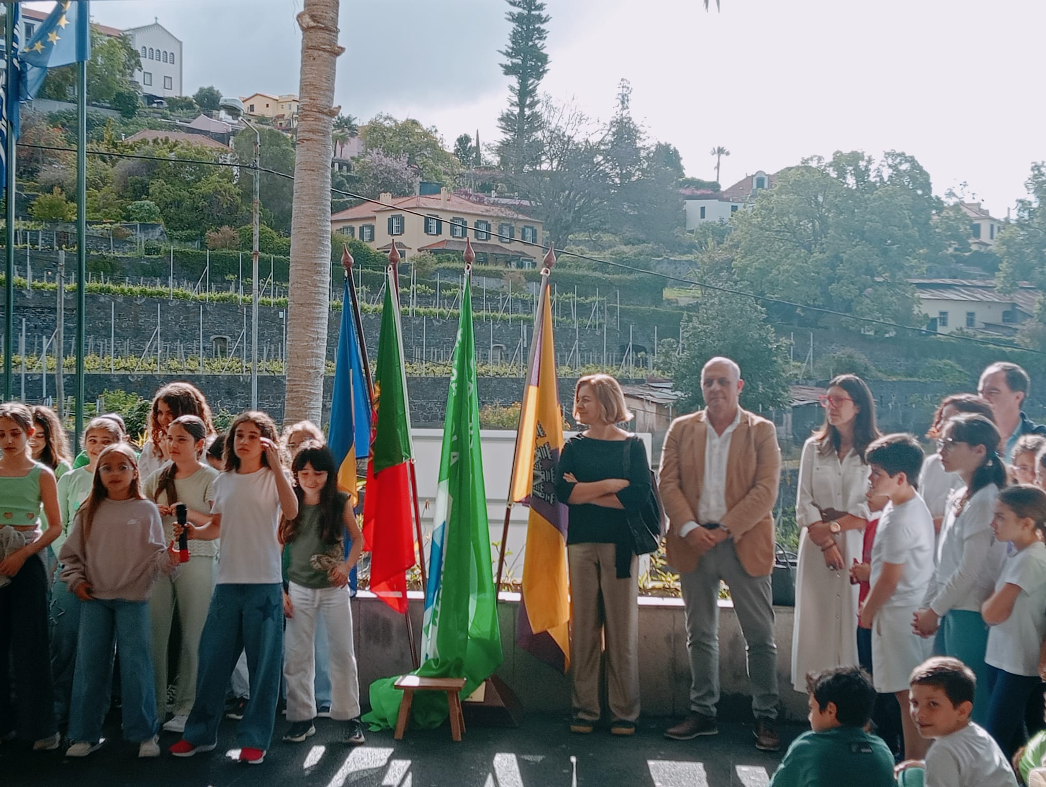 Hastear da bandeira verde